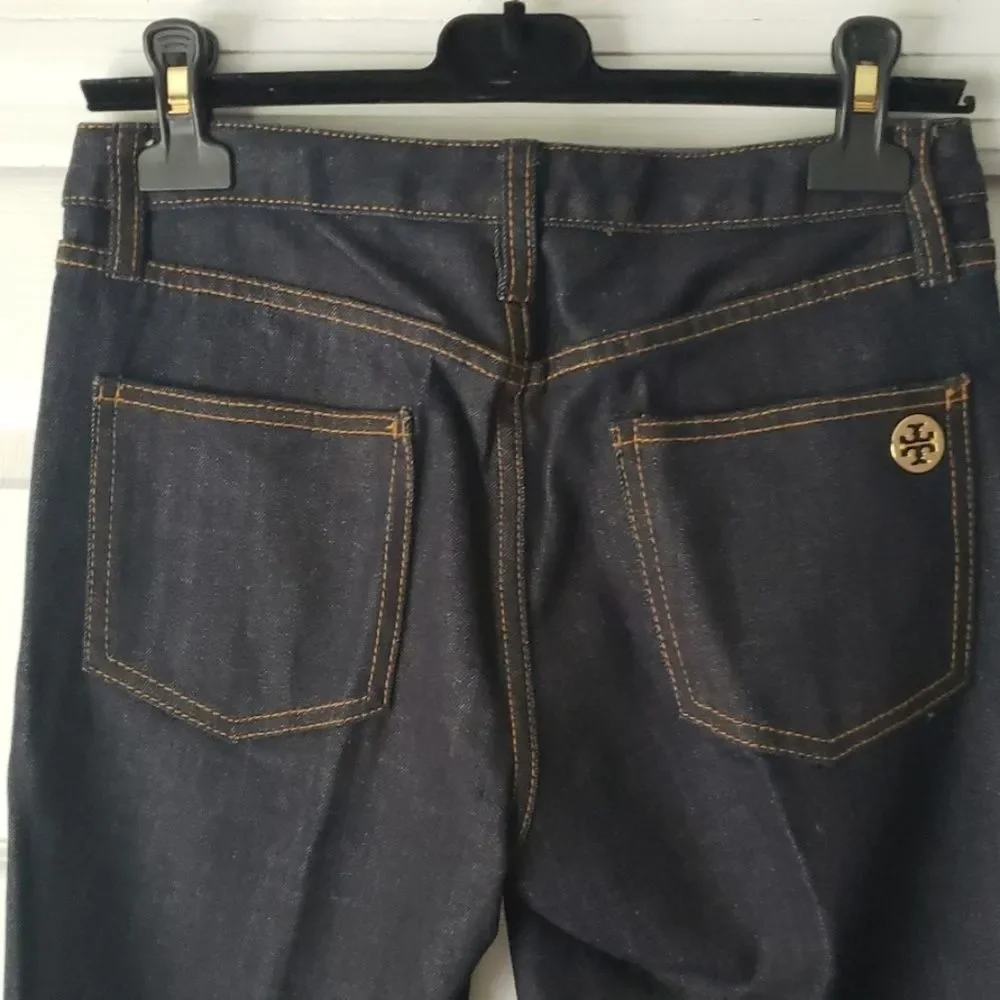 TORY BURCH high waist flare denim jeans